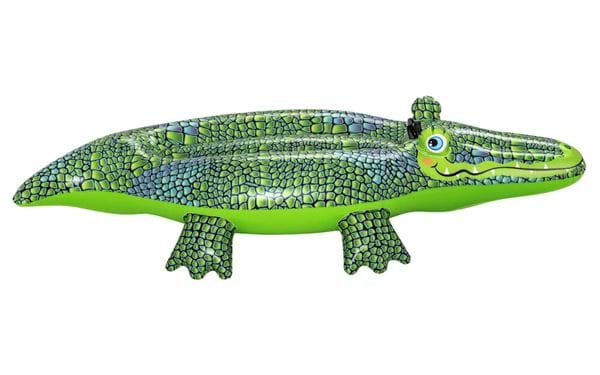 Uppblåsbar vattenleksak Crocodile