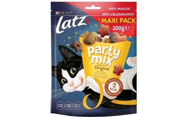 Kattegodbiter Latz Partymix