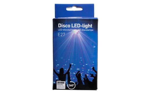 Diskolamppu LED 