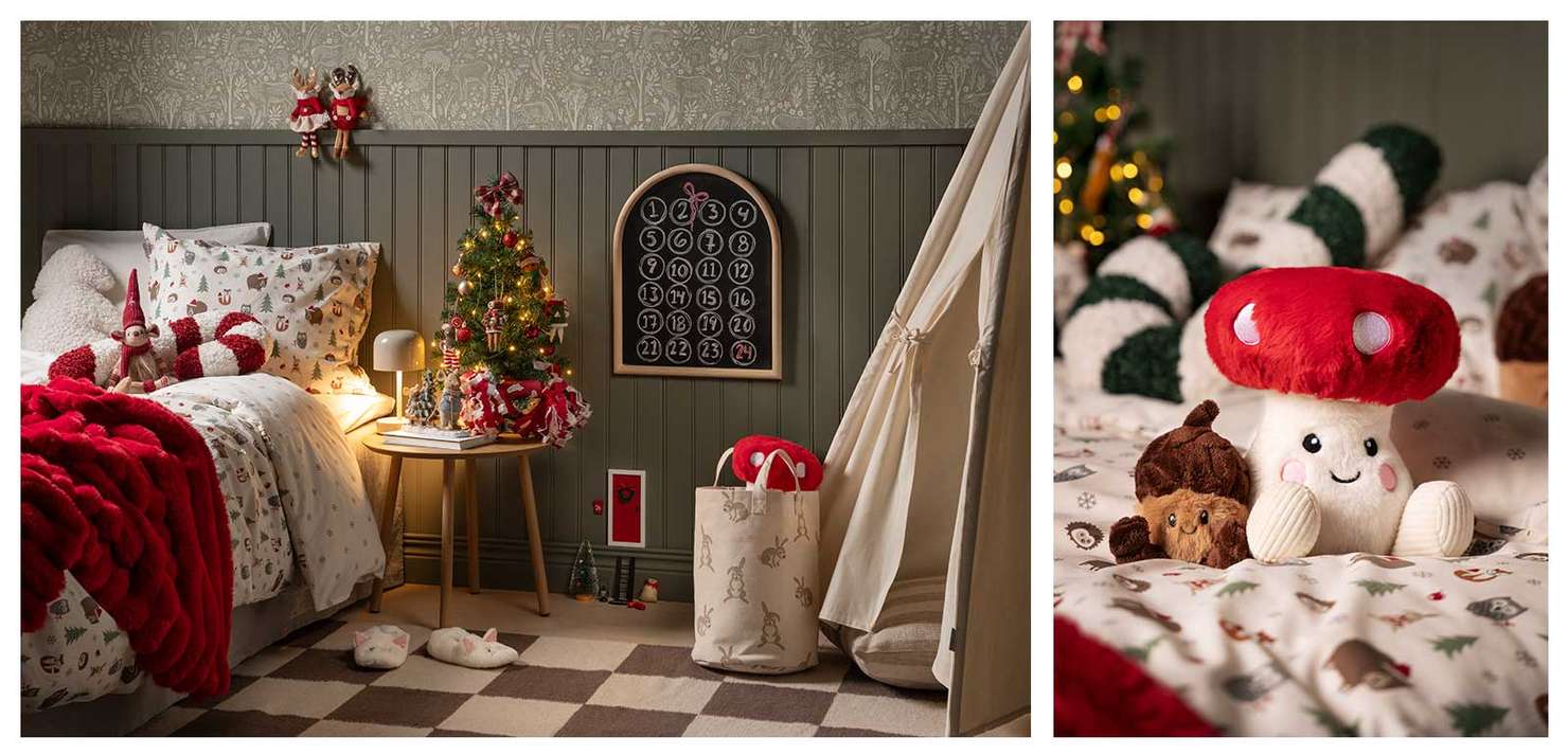 Schmücke das Kinderzimmer für ein zauberhaftes Weihnachtsfest