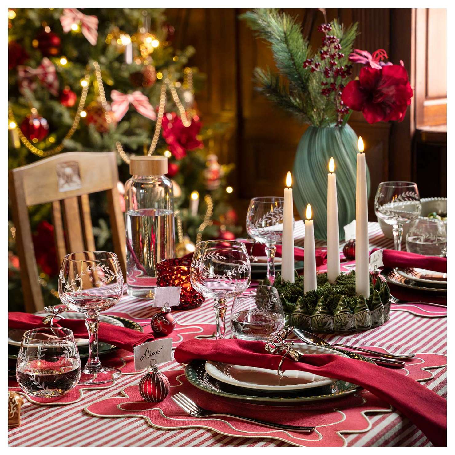 Weihnachtstisch des Jahres