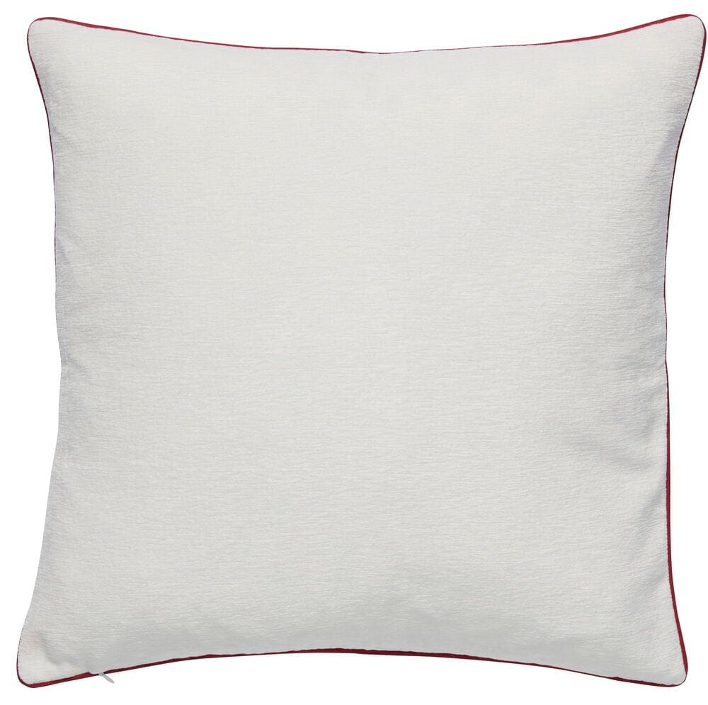 Kissenbezug Bow Off-white Polyester Passend für Innenkissen 50x50 cm