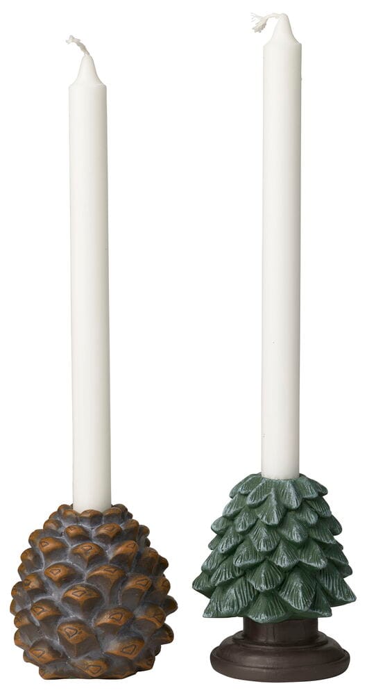 Weihnachtskerzenhalter Beton Gemischte Farben