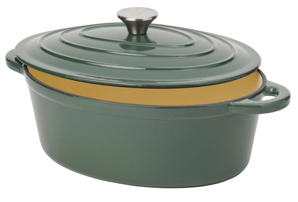 Gusseisentopf 5 Liter Dusty Green