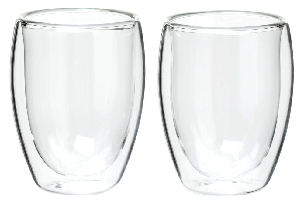 Doppelwandige Gläser 35 cl Klar Glas