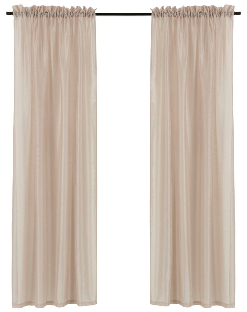 Vorhänge Matilda 135x250 cm Beige Polyester 2er-Pack