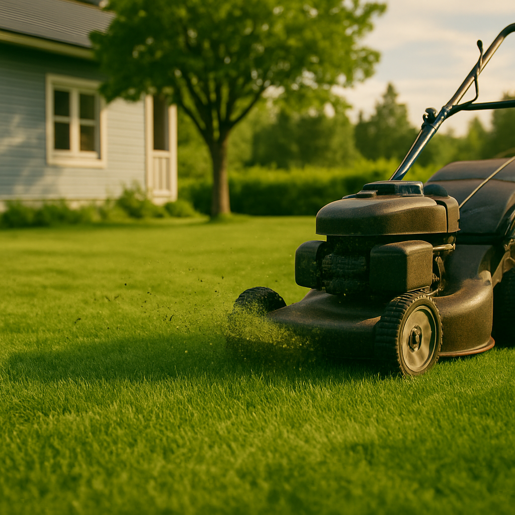 Nurmikon hoito ja kastelu