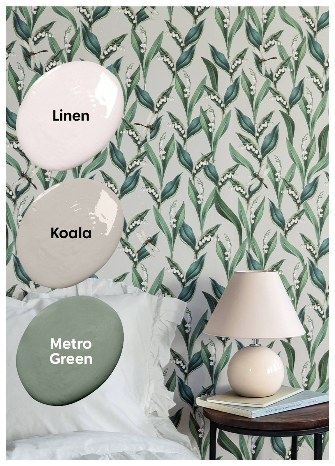 Så kombinerar du färg och tapet | Rusta.se