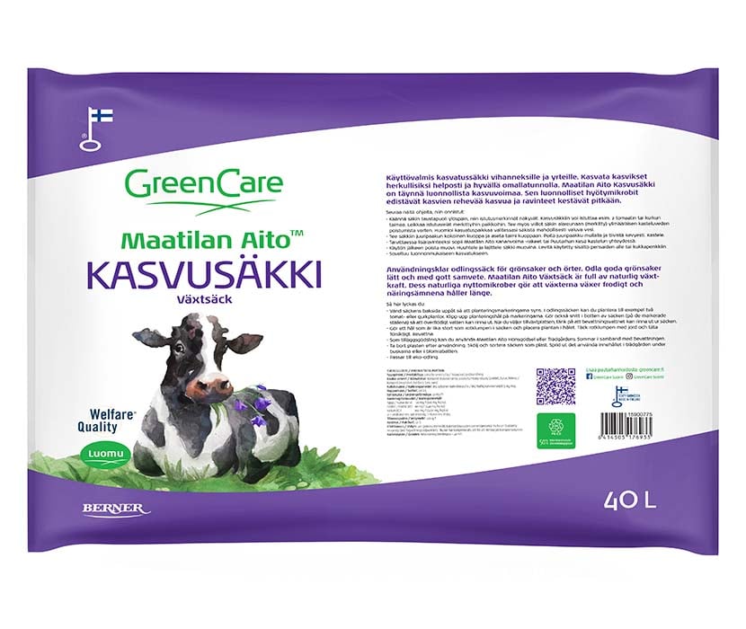 GreenCare Maatilan aito kasvusäkki 40 l