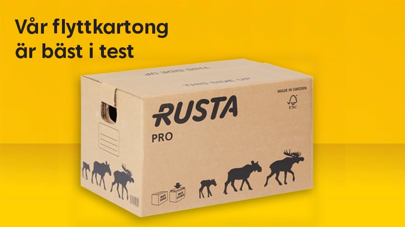 Bäst i test: Flyttkartong PRO