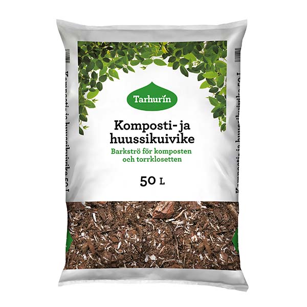 Tarhurin komposti- ja huussikuivike 50 l
