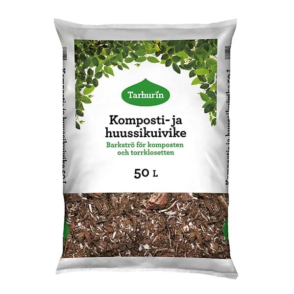Tarhurin komposti- ja huussikuivike 50 l