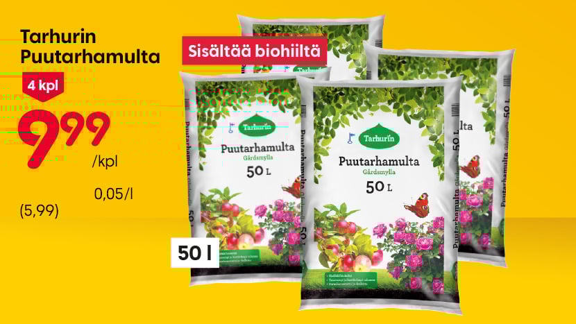 Tarhurin puutarhamulta