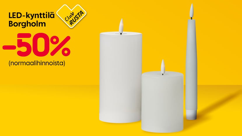 LED-kynttilät Borgholm