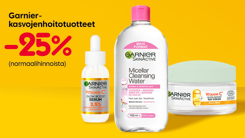 Garnier kasvojenhoitotuotteet