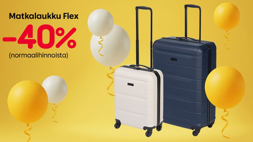 Flex matkalaukut