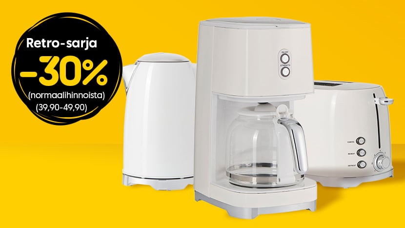 Valikoidut Retro kodinkoneet