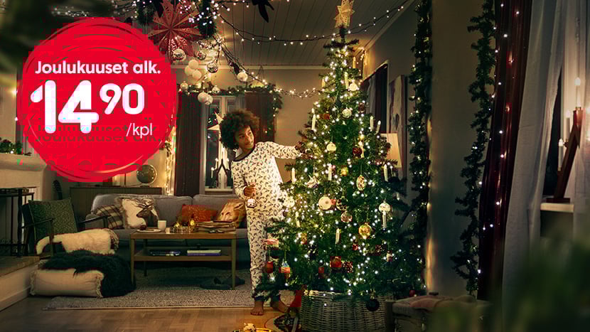 Joulukuuset alk. 14,90
