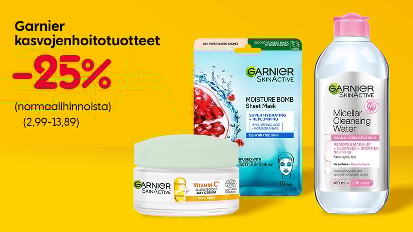 Garnier kasvojenhoito