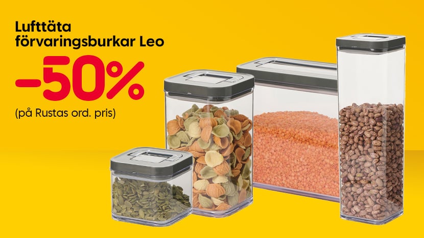 Lufttät förvaringsburk Leo