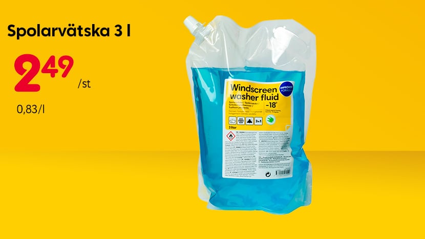 Spolarvätska 3 l