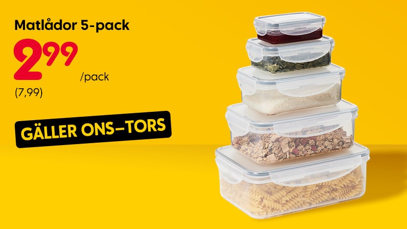 matlåda 5 pack