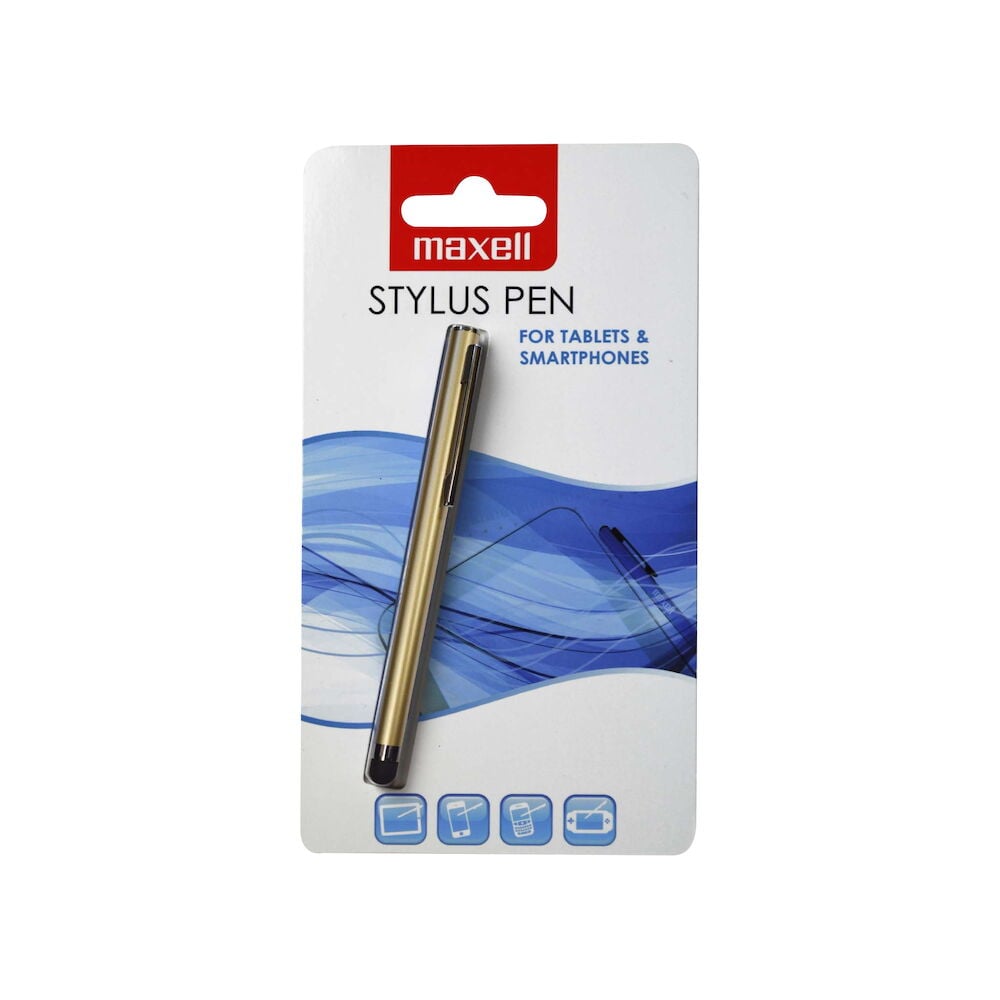 Kullanvärinen kosketusnäyttö kynä pakkauksessa tabletille.