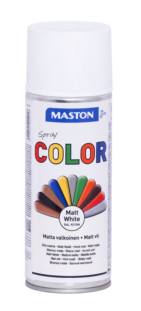 Maston mattavalkoinen spraymaali 400 ml