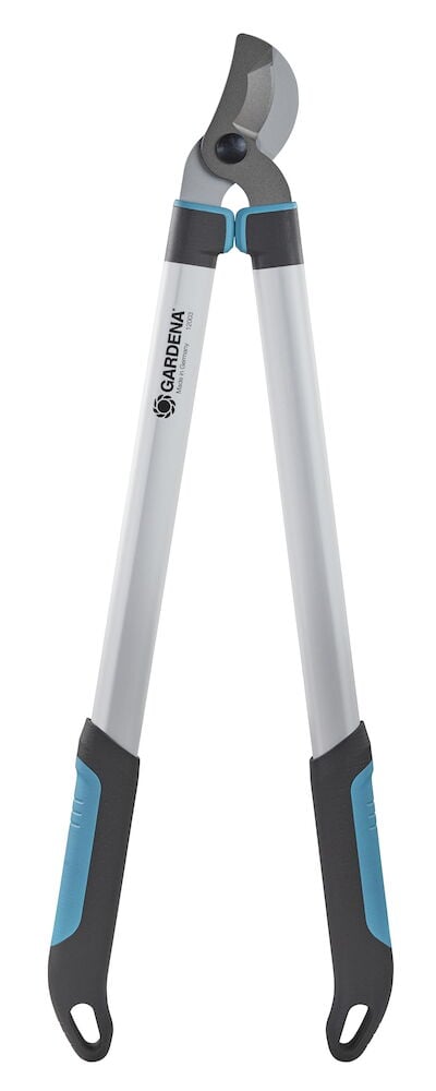 Oksasakset ergonomisilla kahvoilla ja päällystetyillä terillä.