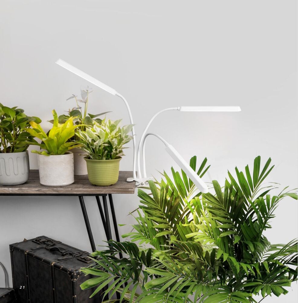 Kasvivalaisin klipsillä ja varrella Strömsö