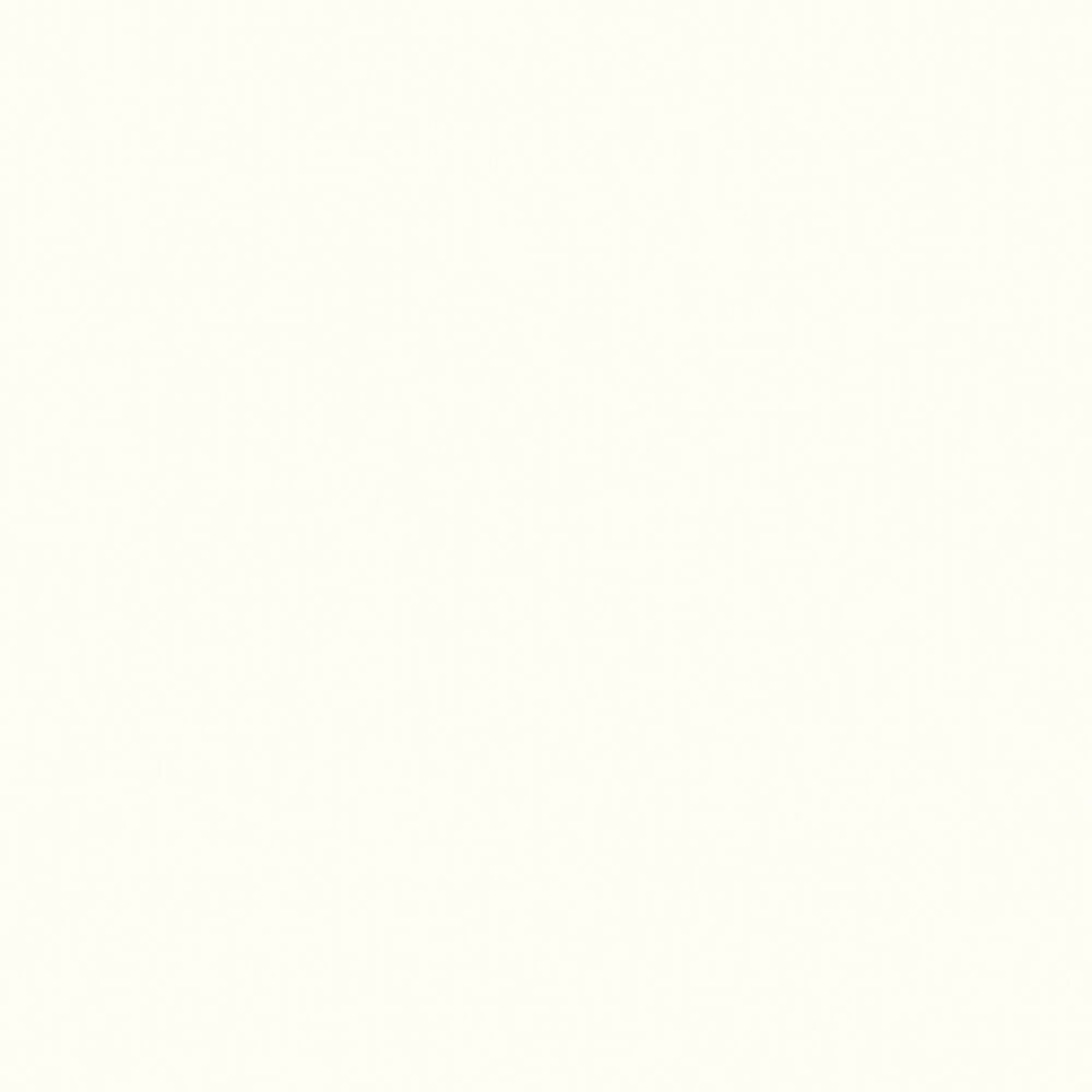 Vit tapet med lätt struktur och matt yta.