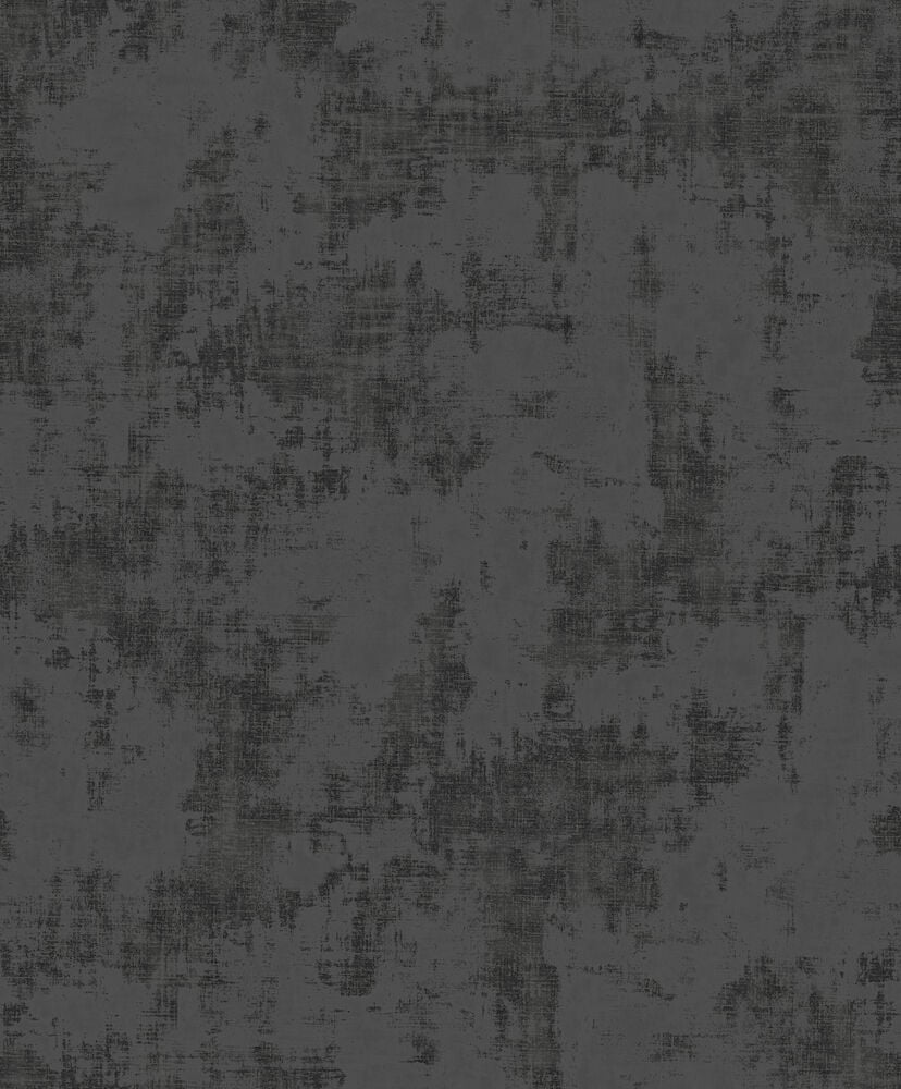 Musta yksivärinen tapetti, jossa on tekstiilinen rakenne.