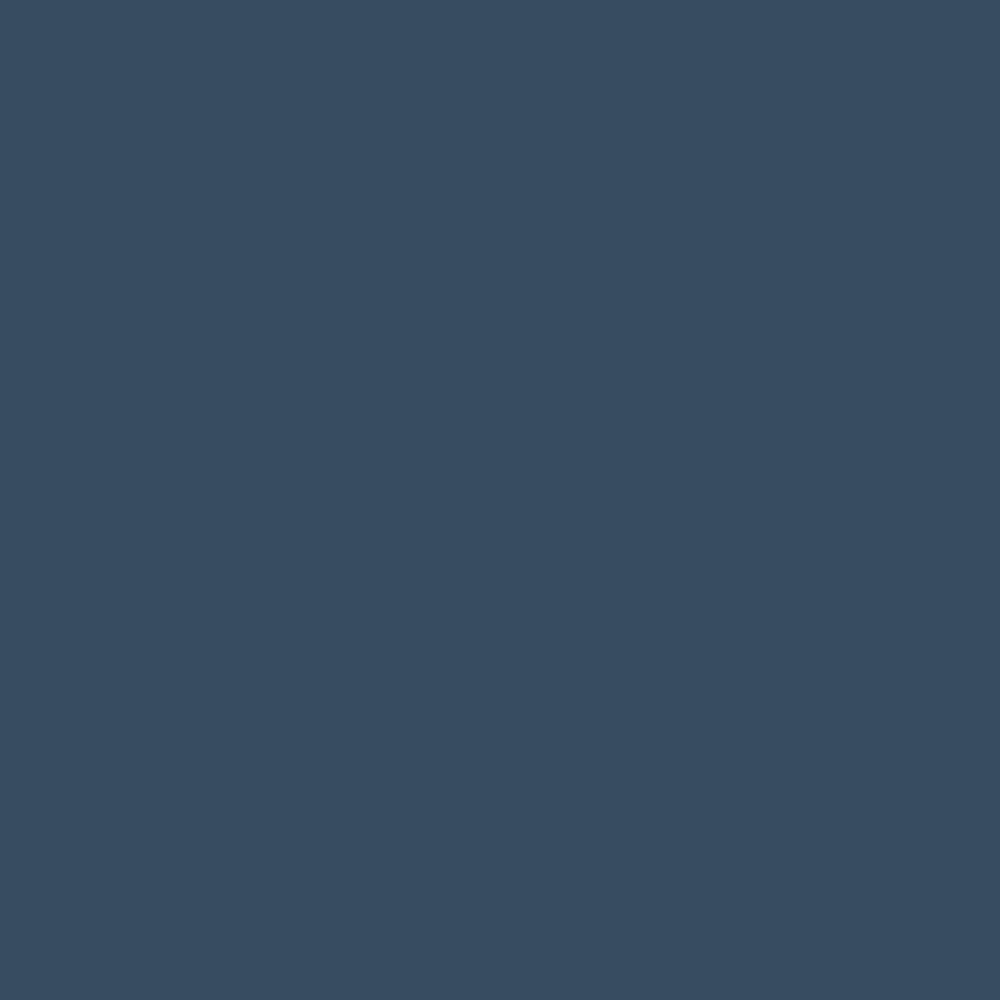 Solid matte blaue Vlies-Tapete.