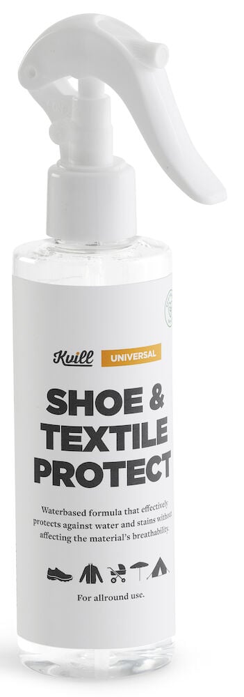 Vit sprayflaska med etikett för impregneringsspray.