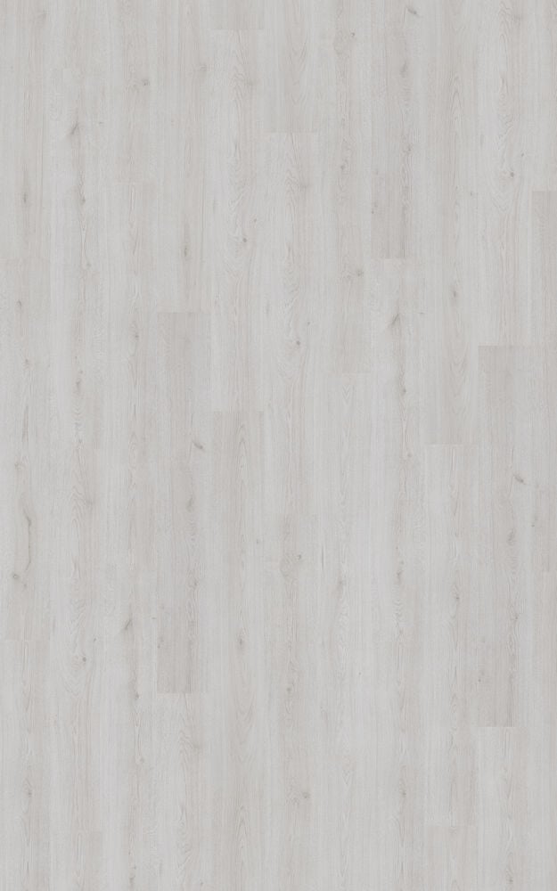 Ljust laminatgolv med träådring och matt yta.