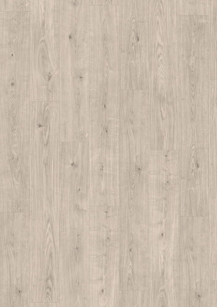 Ljust laminatgolv med ekimitation och diskret textur.