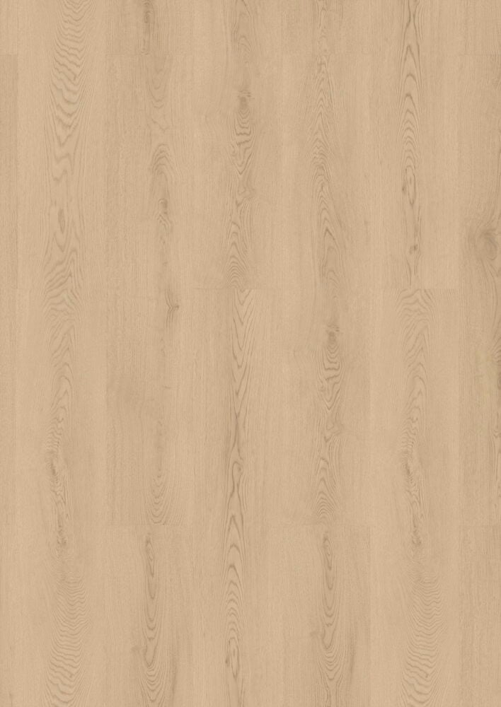 Vinyylilankku SPC Soltau Oak 5 mm Käyttöluokka 34, vaaleanruskea puun syykuvioisella lankkumallilla.