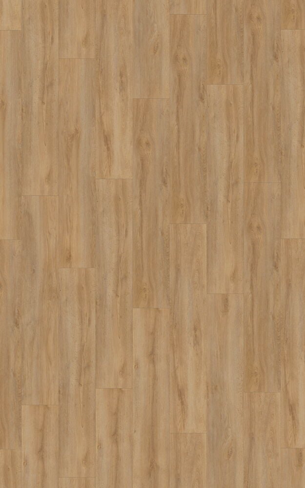 Sandfarget Grand oak laminatgulv, 8 mm tykt, slitasjegruppe AC4/32, med tretekstur.