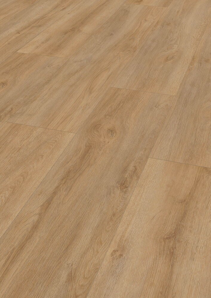 Laminatgulv Kiel Wide Grand oak Sand 8 mm Slitasjegruppe AC4/32.