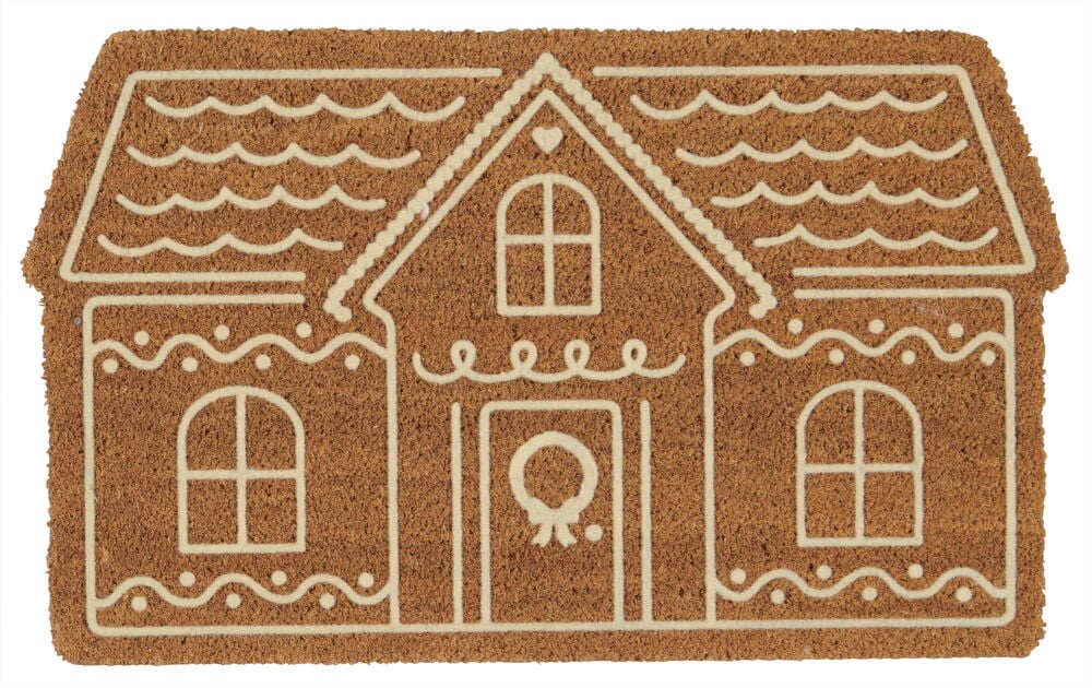 Fußmatte Gingerbread house