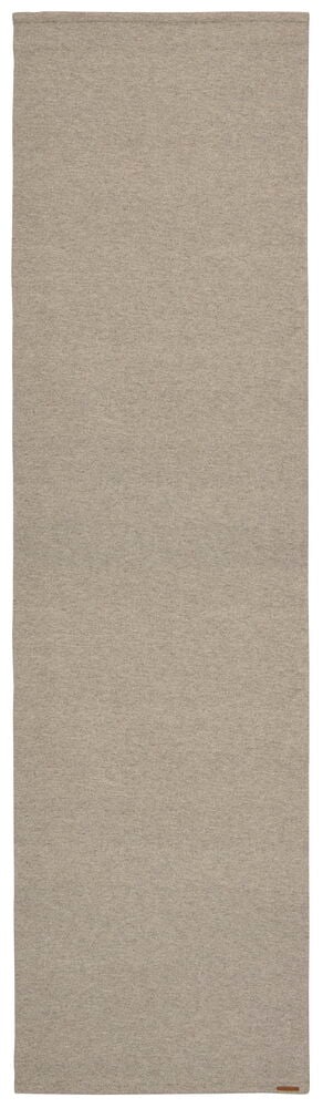 Elsaform Liz grå ullgångmatta, rektangulär, med synlig vävd textur.