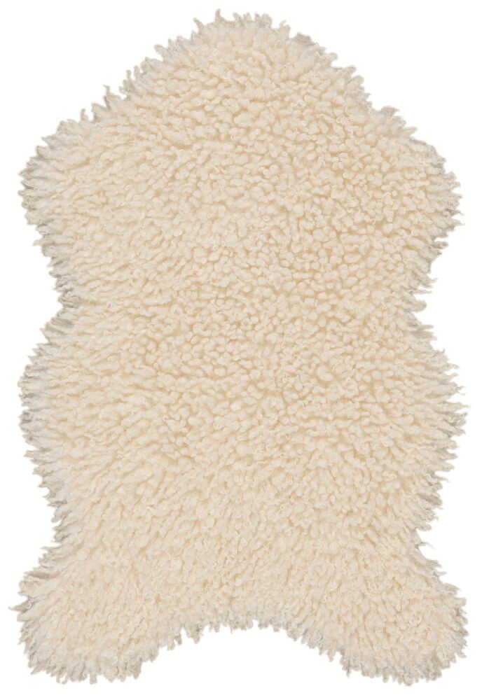 Konstfäll i fårskinnsimitation Peg