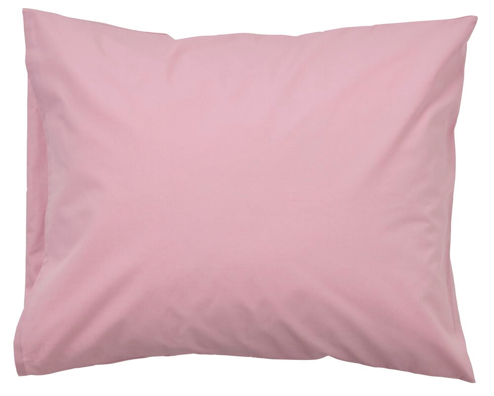 Ett örngott i gammelrosa bomull 50x60 cm.