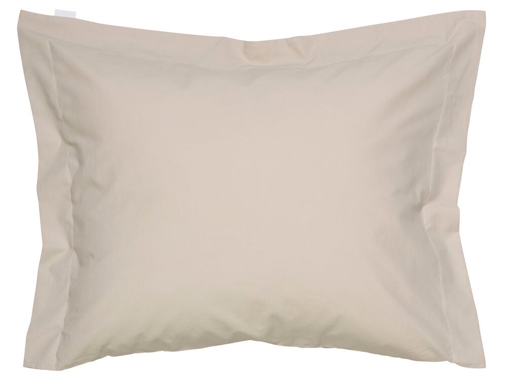 Beige Elsaform 50x60 cm örngott med enkel design, framifrån.