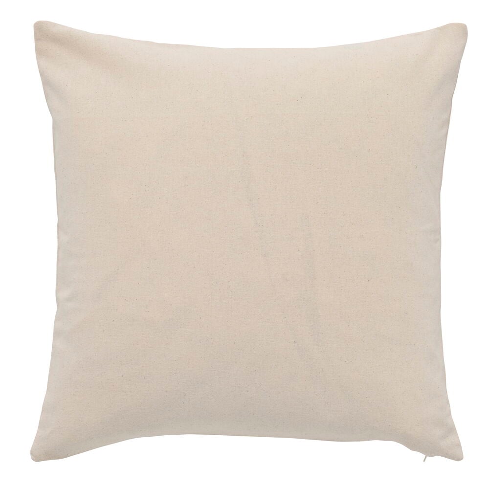 Firkantet putetrekk i naturfarget bomull, passer innerpute 50x50 cm.