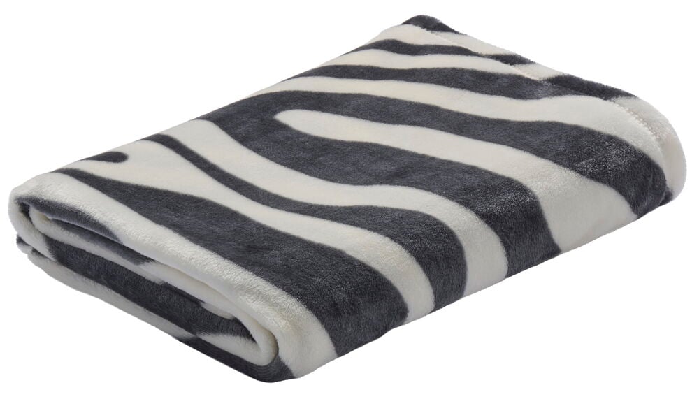 Pläd Zebra