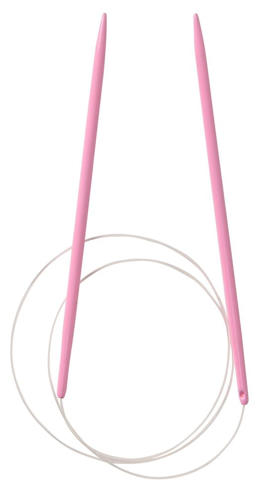 Pinkit pyöröpuikot sileällä muovijohdolla.