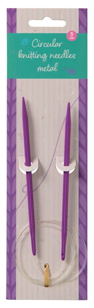 Violetit pyöröpuikot metallista muovikaapelilla.