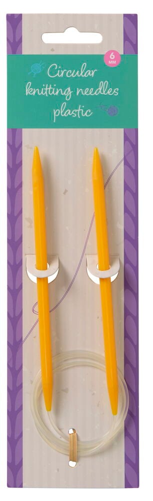 Gula rundstickor i plast med genomskinlig kabel.