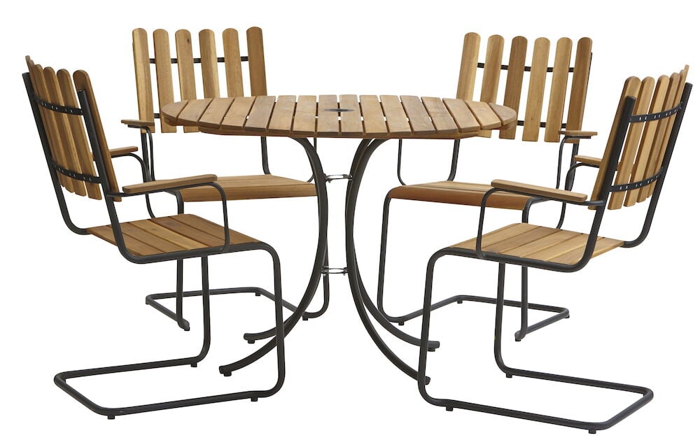 Bord Furuvik + 4 stolar Furuvik